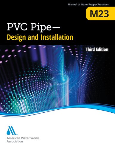 AWWA M23 2020 PVC Pipe Design and Installation