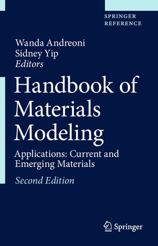 Handbook of Materials Modeling: Applications: Current and Emerging Materials