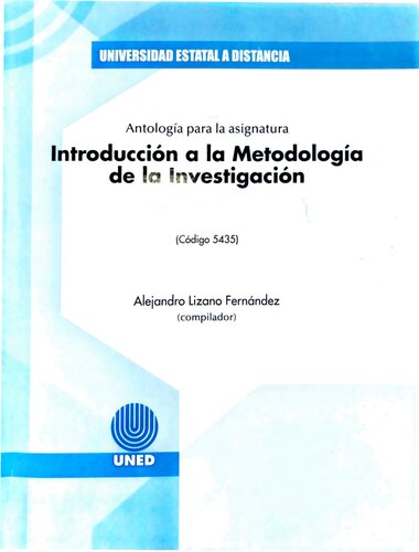 Introducción a la Metodología de la Investigación - Antología para la asignatura
