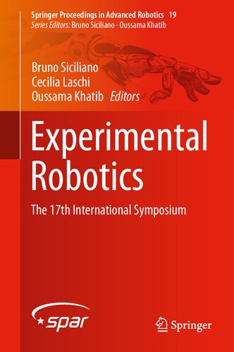 Experimental Robotics: The 17th International Symposium (Springer Proceedings in Advanced Robotics, 19)