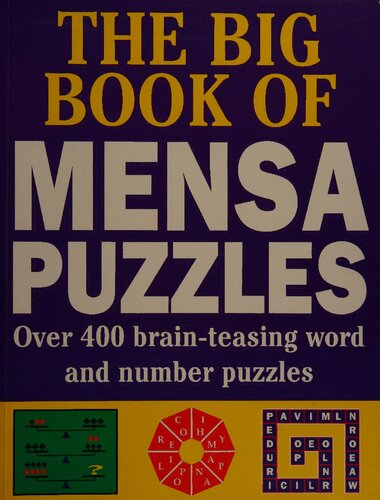 The Big Book of Mensa Puzzles: Over 400 brain-teasing word and number puzzles