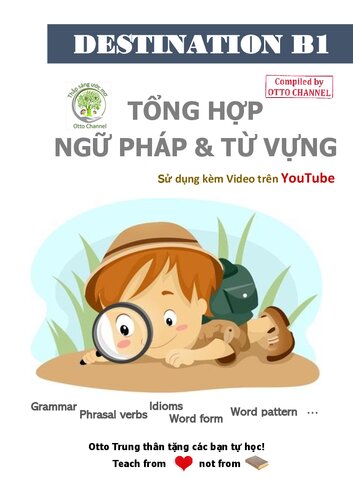 Destination B1 - Tổng Hợp Ngữ Pháp Từ Vựng