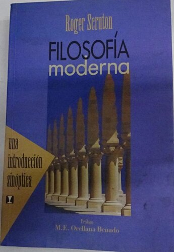 Filosofía Moderna; una introducción sinóptica