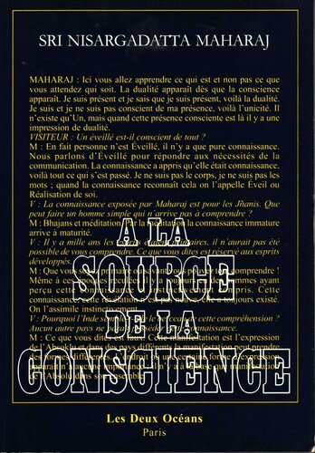 À la source de la conscience