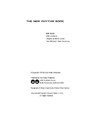 The new rhythm book