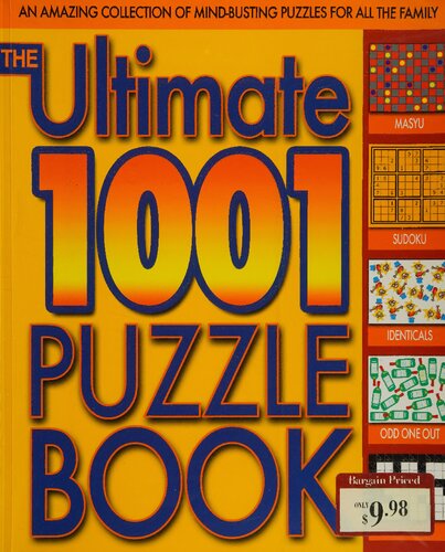 The Ultimate 1001 Puzzle Book: An amazing collection of mind-busting puzzles for all the family