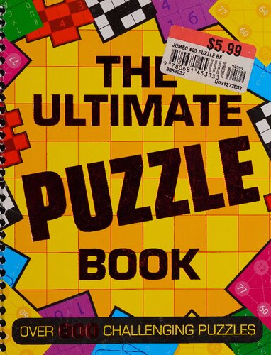 The Ultimate Puzzle Book: Over 600 Challenging Puzzles