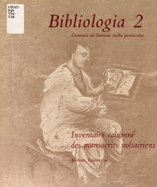 Inventaire raisonné des manuscrits voltairiens de la Bibliothèque Royale Albert I French