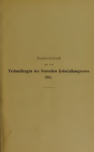 Über Malariamücken in den deutschen Kolonien