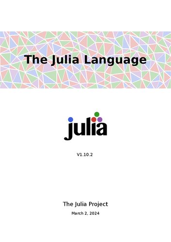 The Julia Language 1.10.2