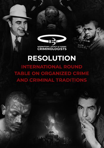 International Society of Expert Criminologists: Resolution of Round Tables Held on September 26-27th, 2020
