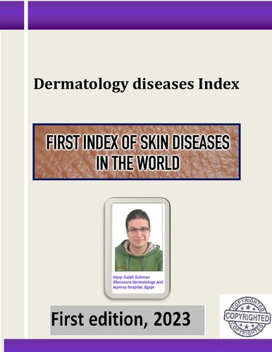 Dermatology diseases index update may 2024 [0&nbsp;ed.]