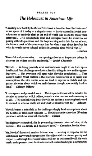 The Holocaust in American Life