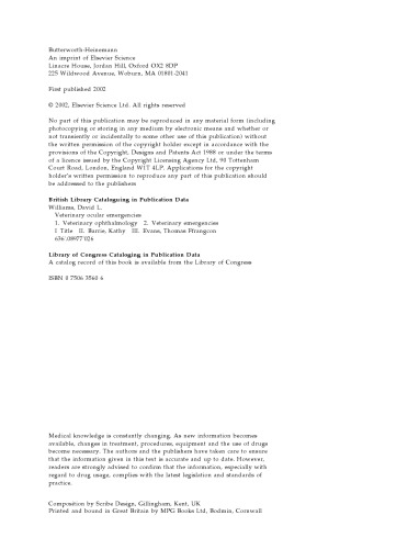 Handbook of Veterinary Ocular Emergencies