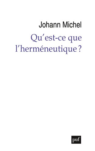 Qu’est-ce que l’herméneutique ?