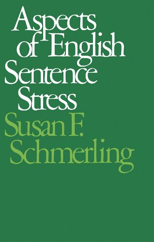 Aspects of English Sentence Stress