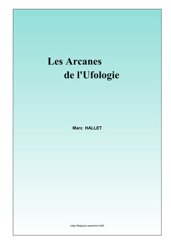 Les arcanes de l'ufologie