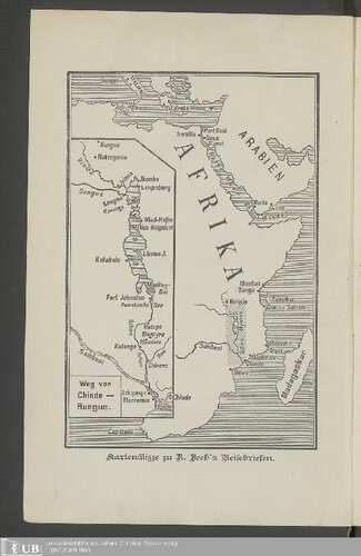 Nach Ost-Afrika ; Reisebriefe von Frau Misssionar A. Zeeb
