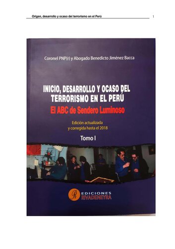 Inicio, desarrollo y ocaso del terrorismo en el Perú : El ABC de Sendero Luminoso