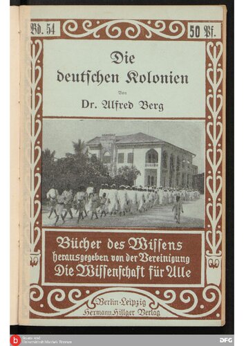 Die deutschen Kolonien