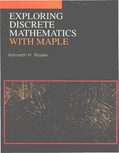 Exploring Discrete Mathematics with Maple