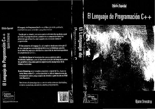El Lenguaje de Programación C++ Edición Especial