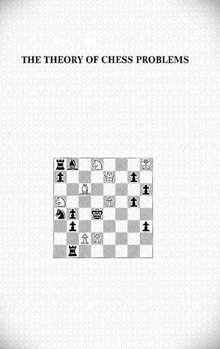 The Theory of Chess Problems by Josef Pospisil (1887)