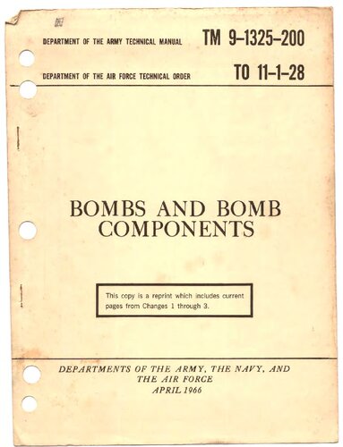 Bombs and Bomb Components - TM 9-1325-200
