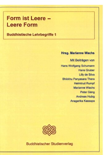 Form ist Leere - Leere Form