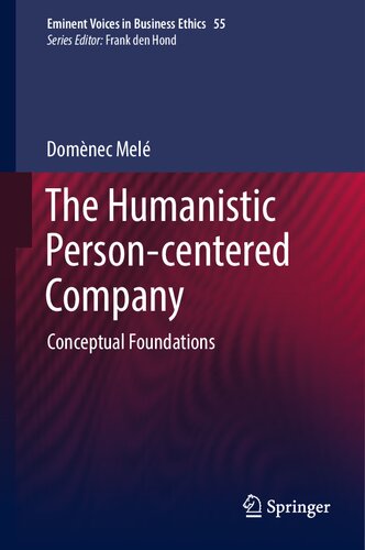 The Humanistic Person-centered Company: Conceptual Foundations