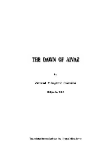The Dawn of Aivaz
