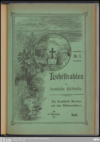 Die Landschaft Naruma auf dem Kilimandscharo