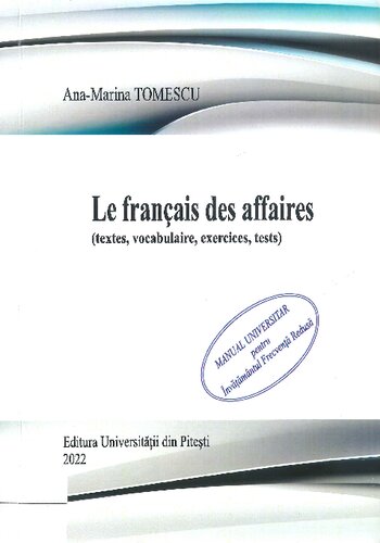 Le francais des affaires