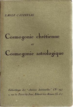 Cosmogonie chrétienne et Cosmogonie astrologique