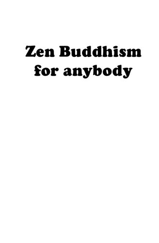 Zen Buddhism for anybody Vol. 4: Maitreya is you