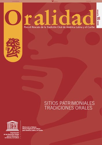 Sitios patrimoniales : tradiciones orales