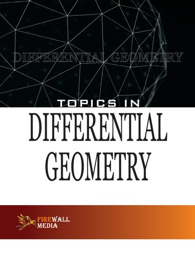 Topics in Differential Geometry