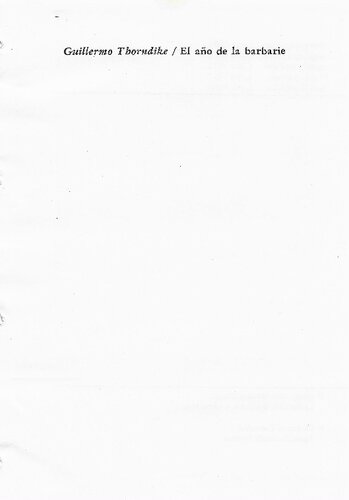 El año de la barbarie : Perú 1932