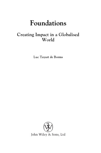 Foundations: Creating Impact in a Globalised World