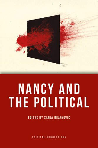 Nancy and the Political (Critical Connections)
