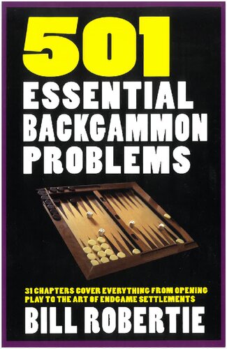 501 Essential Backgammon Problems