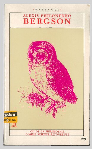 Bergson ou de la Philosophie comme Science Rigoureuse