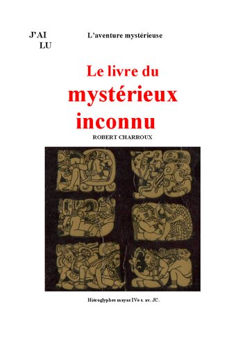 Le livre du mystérieux inconnu