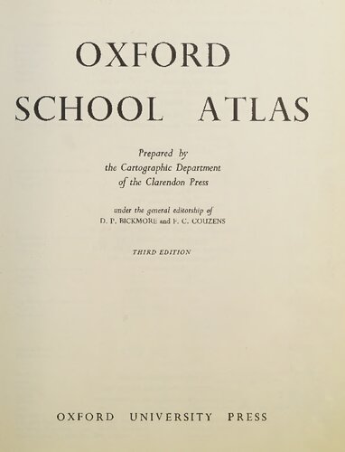 Oxford School Atlas