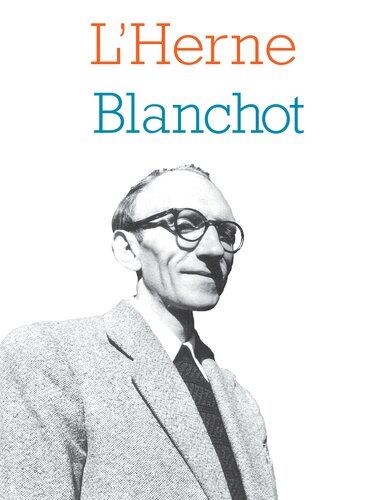 Cahier de L'Herne n° 107: Maurice Blanchot