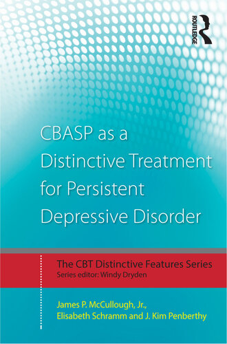 CBASP As a Distinctive Treatment for Persistent Depressive Disorder