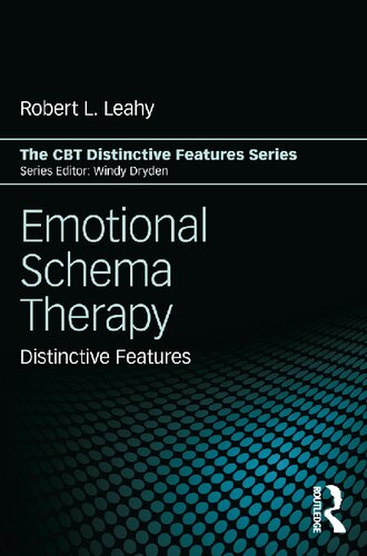 Emotional Schema Therapy: Distinctive Features