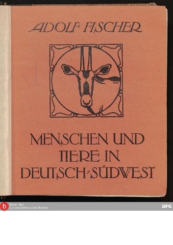 Menschen und Tiere in Deutsch-Südwest