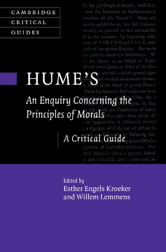 Hume's An Enquiry Concerning the Principles of Morals: A Critical Guide (Cambridge Critical Guides)