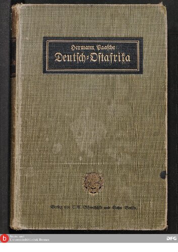 Deutsch-Ostafrika ; wirtschaftliche Studien